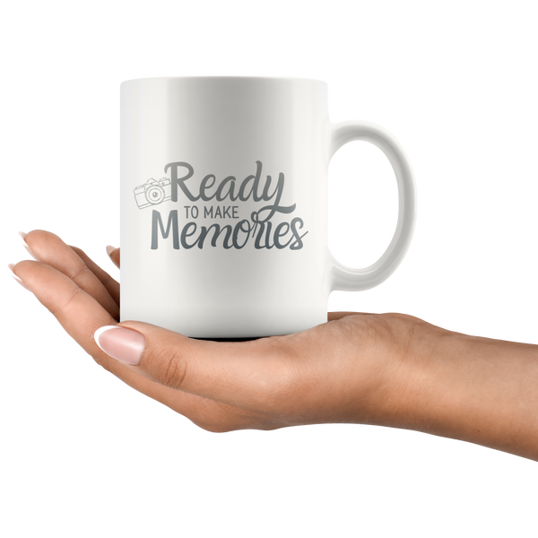 Ready to Make Memories Camera Matching Mug Set