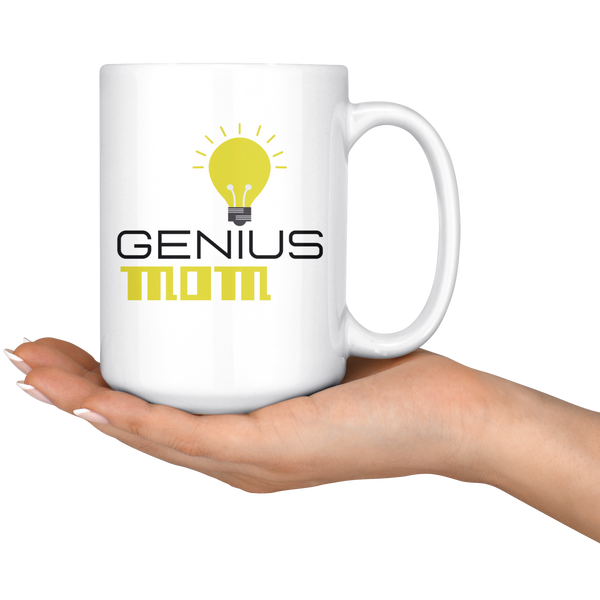 Genius Mom & Genius Kid 11oz+15oz Mug Set
