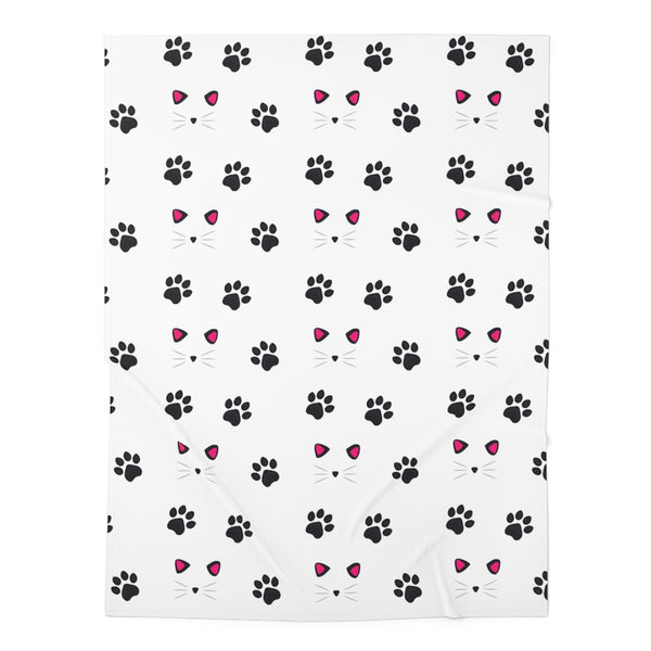 Cute Kitty Baby Swaddle Blanket