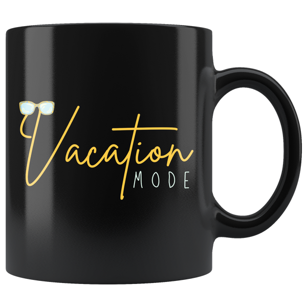 Vacation Mode Cute Sunglasses Matching Mug Set