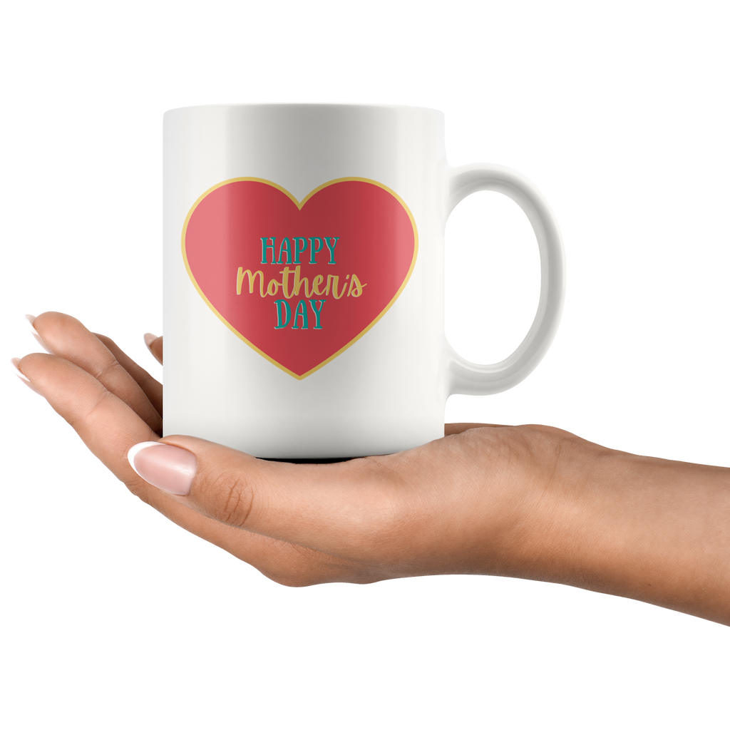 Love You Happy Mother's Day Mommy & Me Mug Set