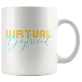 Load image into Gallery viewer, Virtual Boyfriend Virtual Girlfriend Long Distance Mug Set