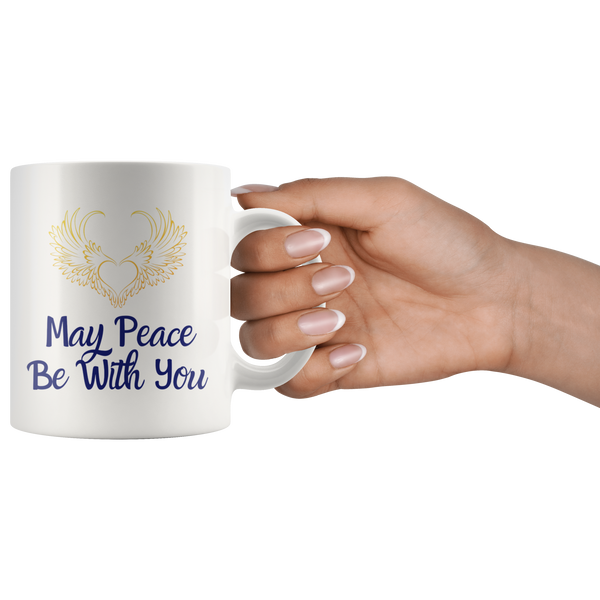 May Peace Be With You Wings Mug Set