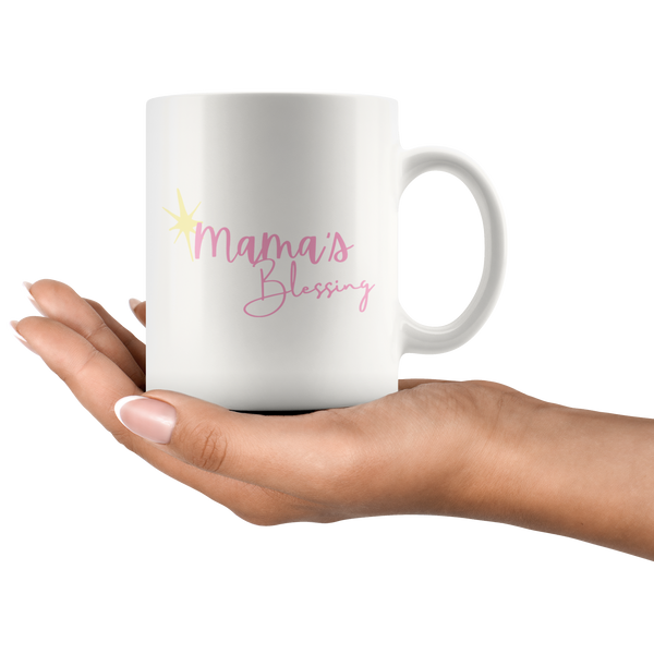 Mama's Blessing and Blessed Mama Cute Mug Combo