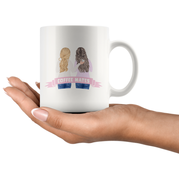 Coffee Mates Beautiful Watercolor Mug Set