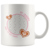 Load image into Gallery viewer, My Grandma Bakes the Best Cookies Personalized Mug