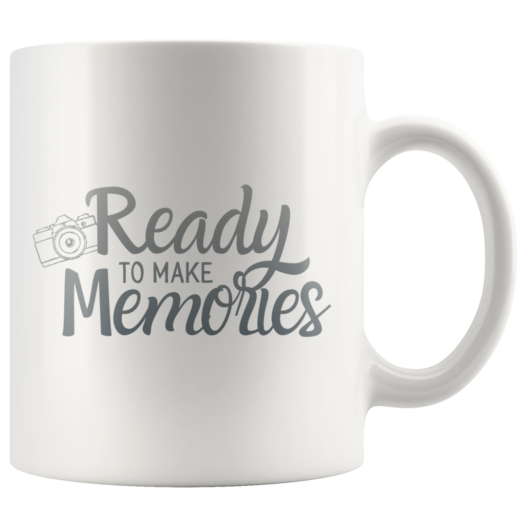 Ready to Make Memories Camera Matching Mug Set