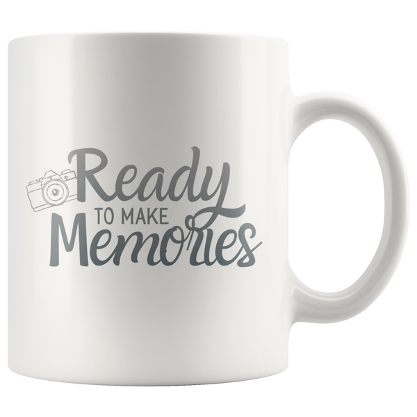 Ready to Make Memories Camera Matching Mug Set