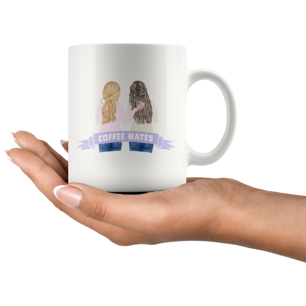 Coffee Mates Beautiful Watercolor Mug Set