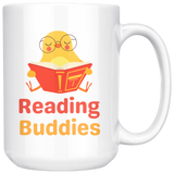 Load image into Gallery viewer, Reading Buddies Cute Bird Mug Set