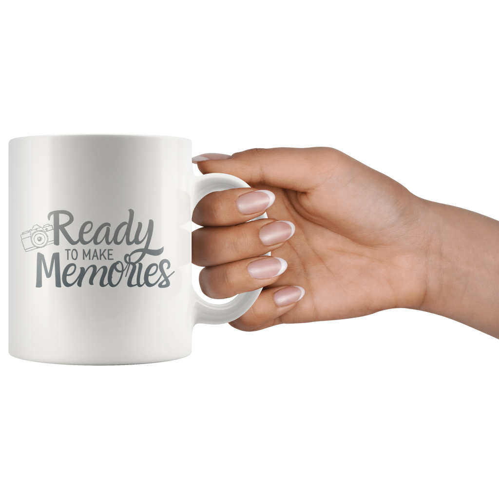 Ready to Make Memories Camera Matching Mug Set