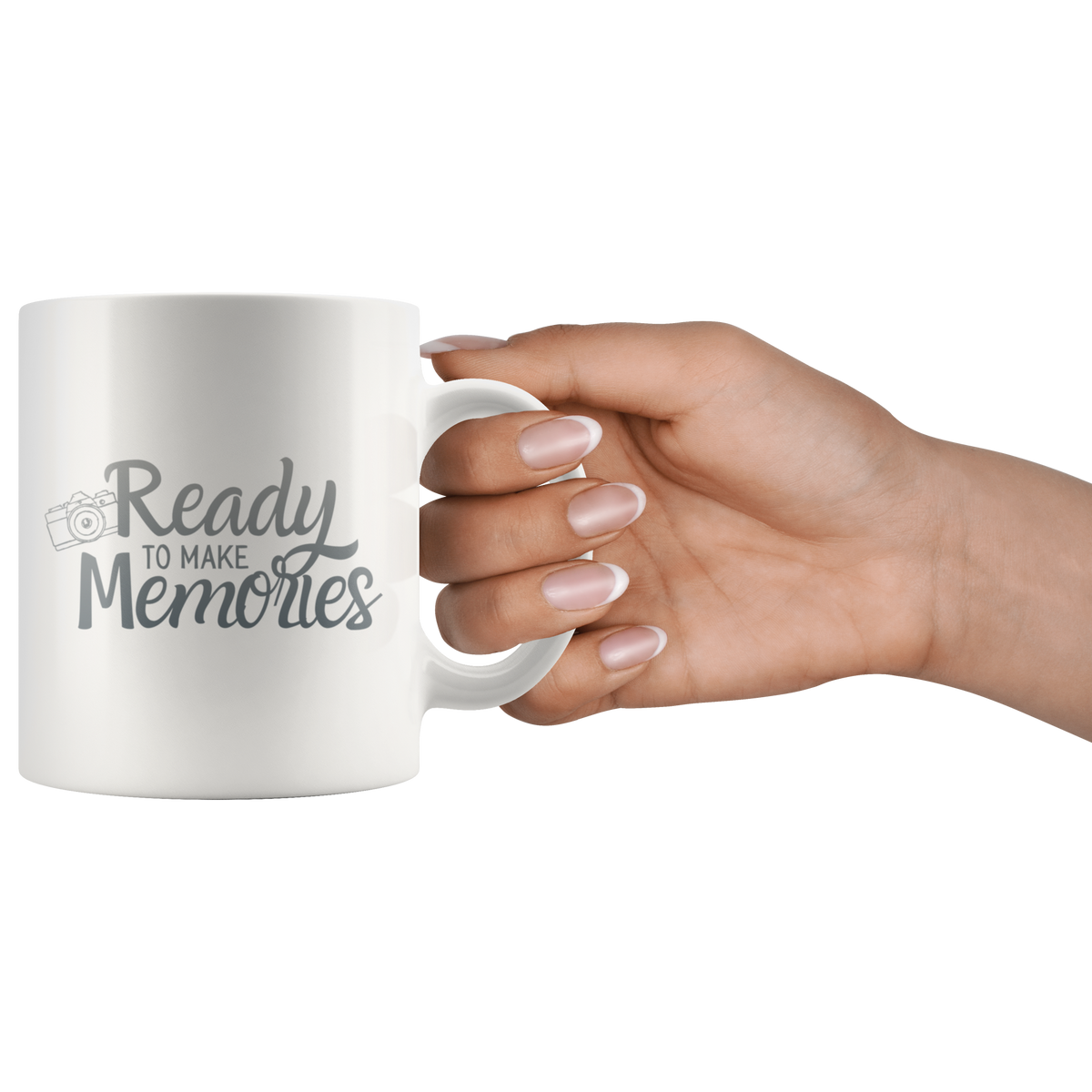 Ready to Make Memories Camera Matching Mug Set