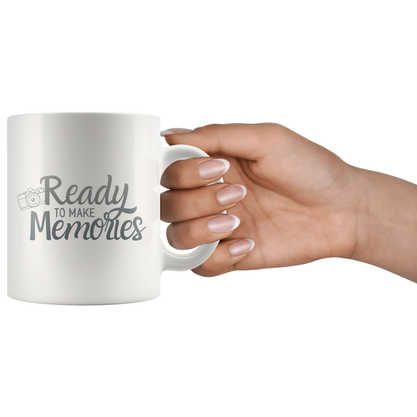 Ready to Make Memories Camera Matching Mug Set
