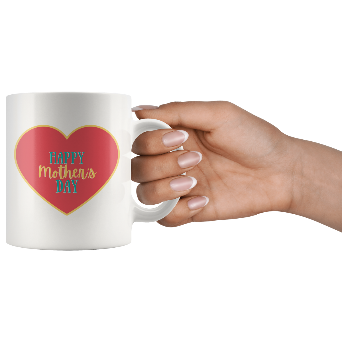 Love You Happy Mother's Day Mommy & Me Mug Set