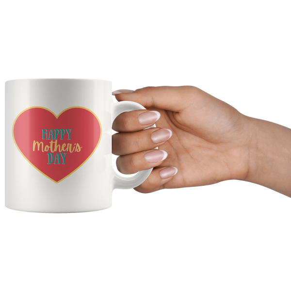 Love You Happy Mother's Day Mommy & Me Mug Set