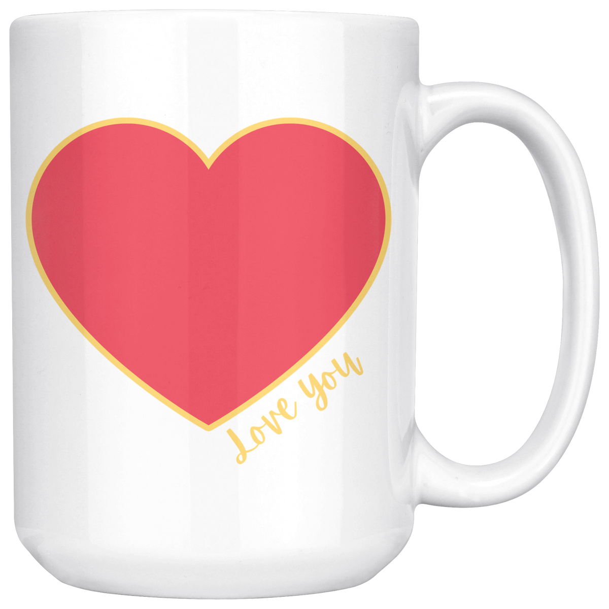 Love You Happy Mother's Day Mommy & Me Mug Set