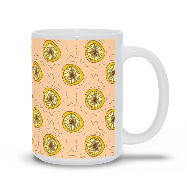 Lemon Squeeze Pet Bowl & Matching Mug