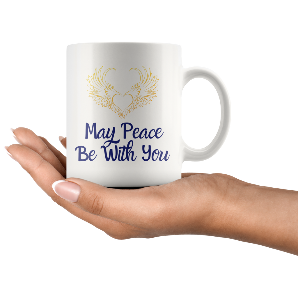 May Peace Be With You Wings Mug Set