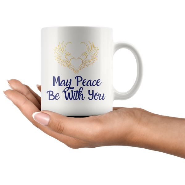 May Peace Be With You Wings Mug Set