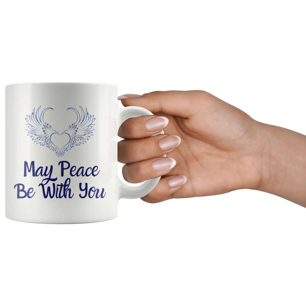 May Peace Be With You Wings Mug Set