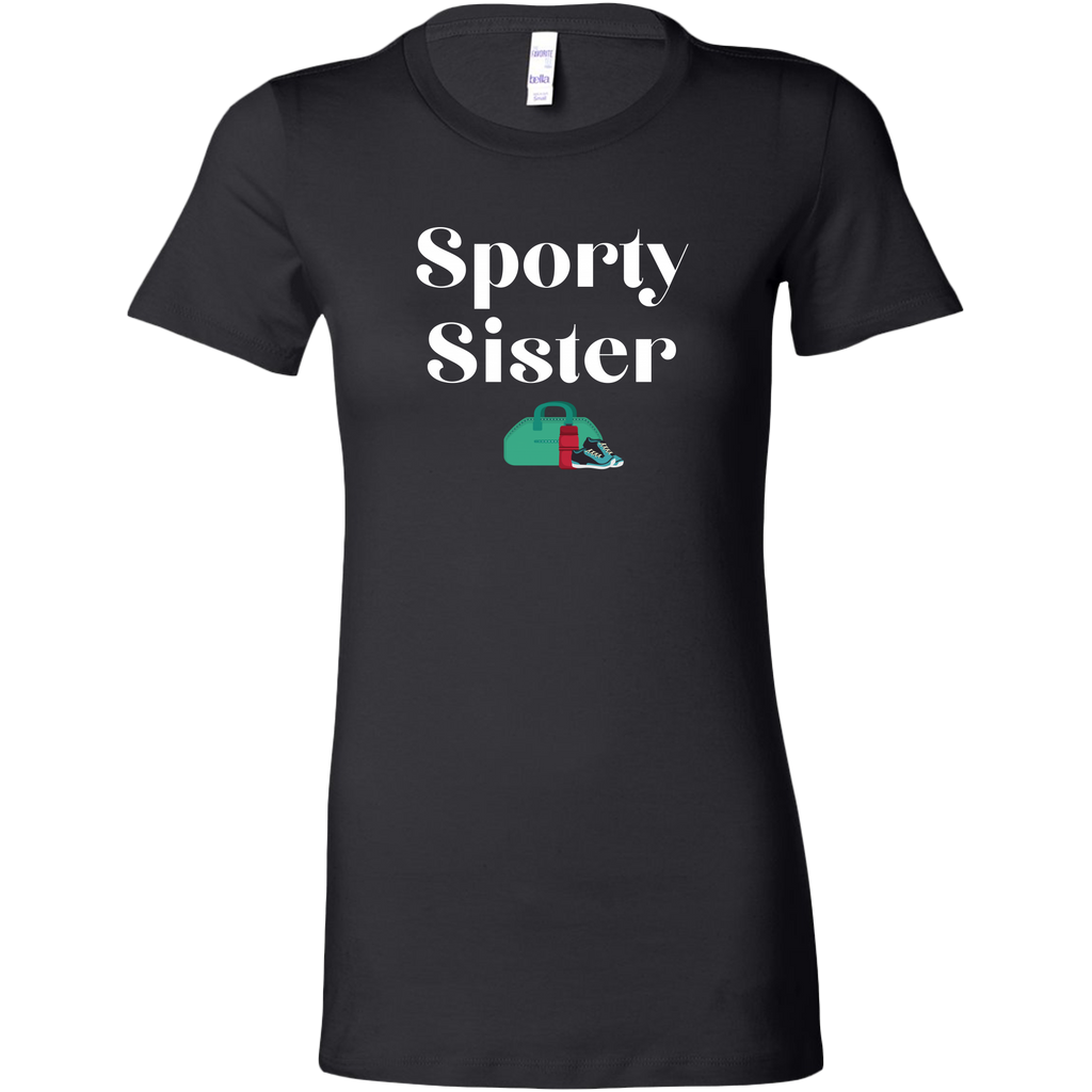Smart Sister Sporty Sister Siblings Shirt Set
