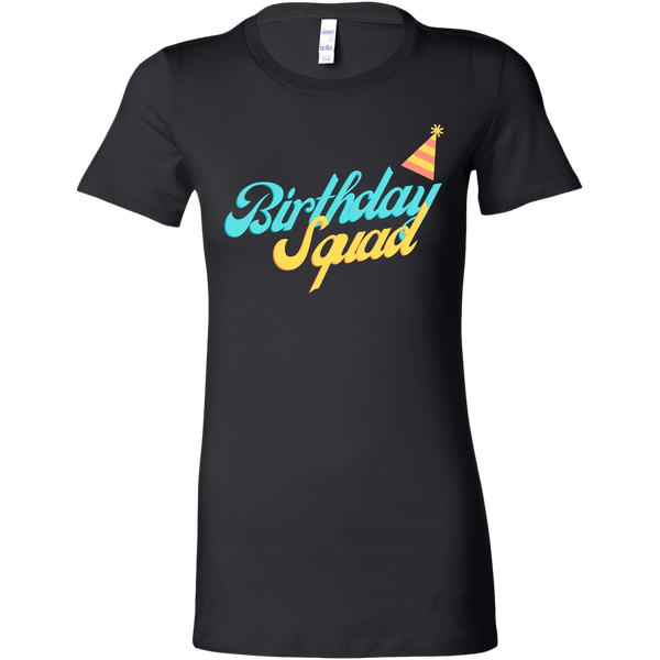Birthday Squad Celebration Team Shirt Set