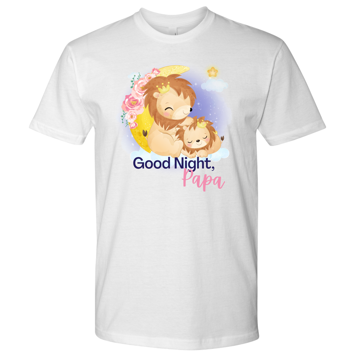 Good Night, Papa Good Night Pumpkin Cute Lion Pajama Shirts
