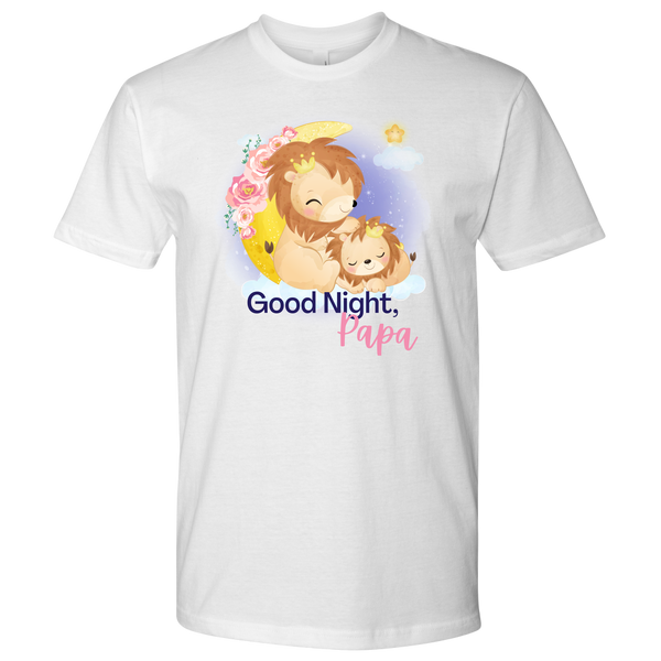 Good Night, Papa Good Night Pumpkin Cute Lion Pajama Shirts