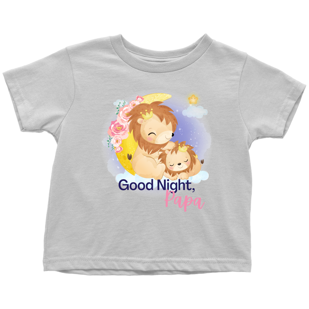 Good Night, Papa Good Night Pumpkin Cute Lion Pajama Shirts