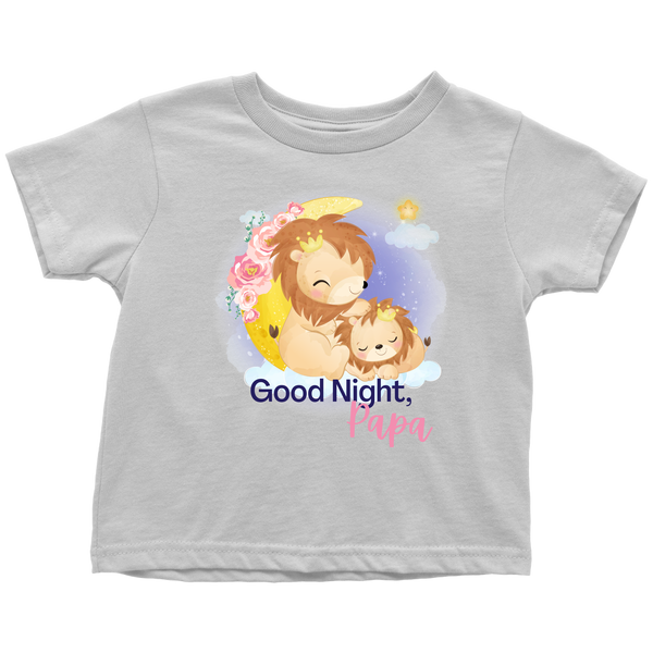 Good Night, Papa Good Night Pumpkin Cute Lion Pajama Shirts