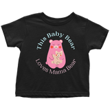 Load image into Gallery viewer, Cuddly Pastel Mommy and Baby Bear Shirt Set