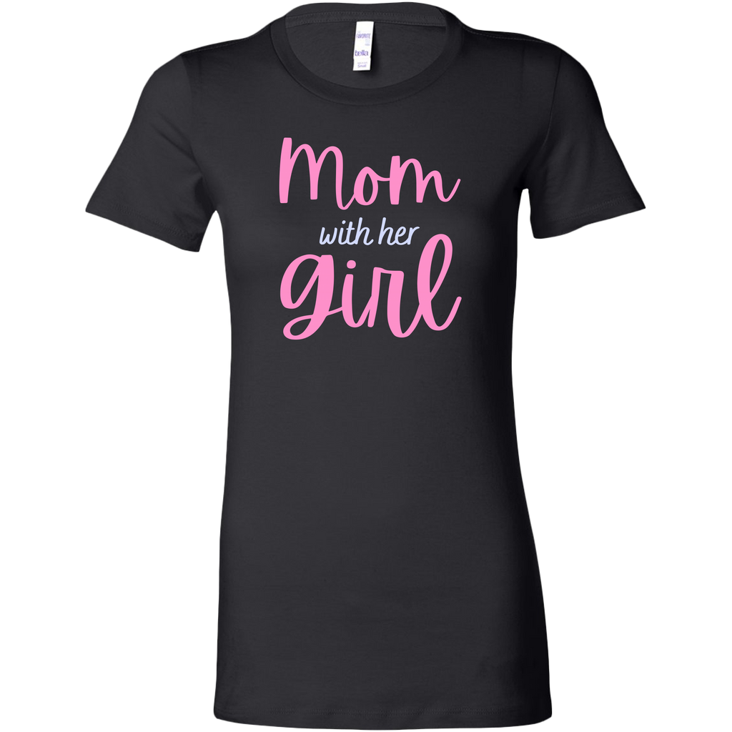 Mommy & Me Cursive Ribbon Shirt Set Combo