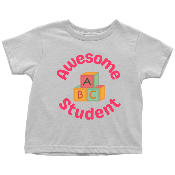 Awesome Student and Teacher Mommy & Me Shirt Set Combo