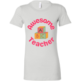 Load image into Gallery viewer, Awesome Student and Teacher Mommy &amp; Me Shirt Set Combo