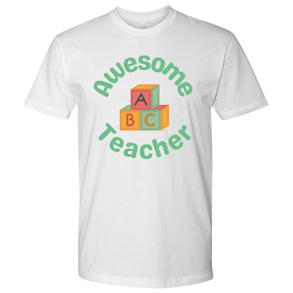 Awesome student and Teacher Daddy & Me Shirt Set Combo