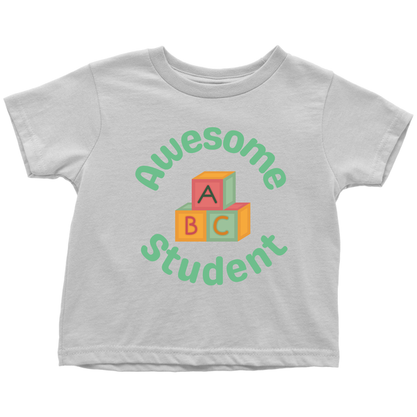 Awesome student and Teacher Daddy & Me Shirt Set Combo