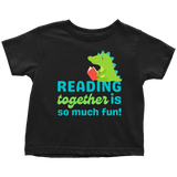 Load image into Gallery viewer, Reading Together is so much Fun! Daddy &amp; Me Shirt Set Combo