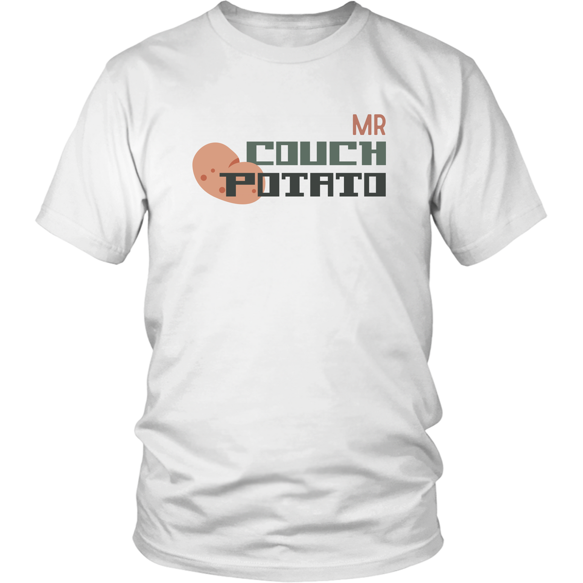 Mr & Ms Couch Potato Couples Shirt Set