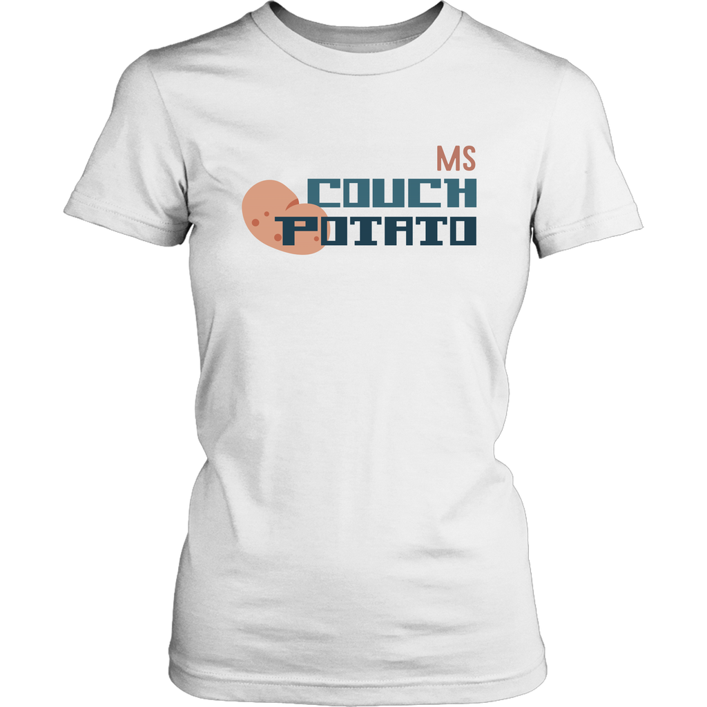 Mr & Ms Couch Potato Couples Shirt Set