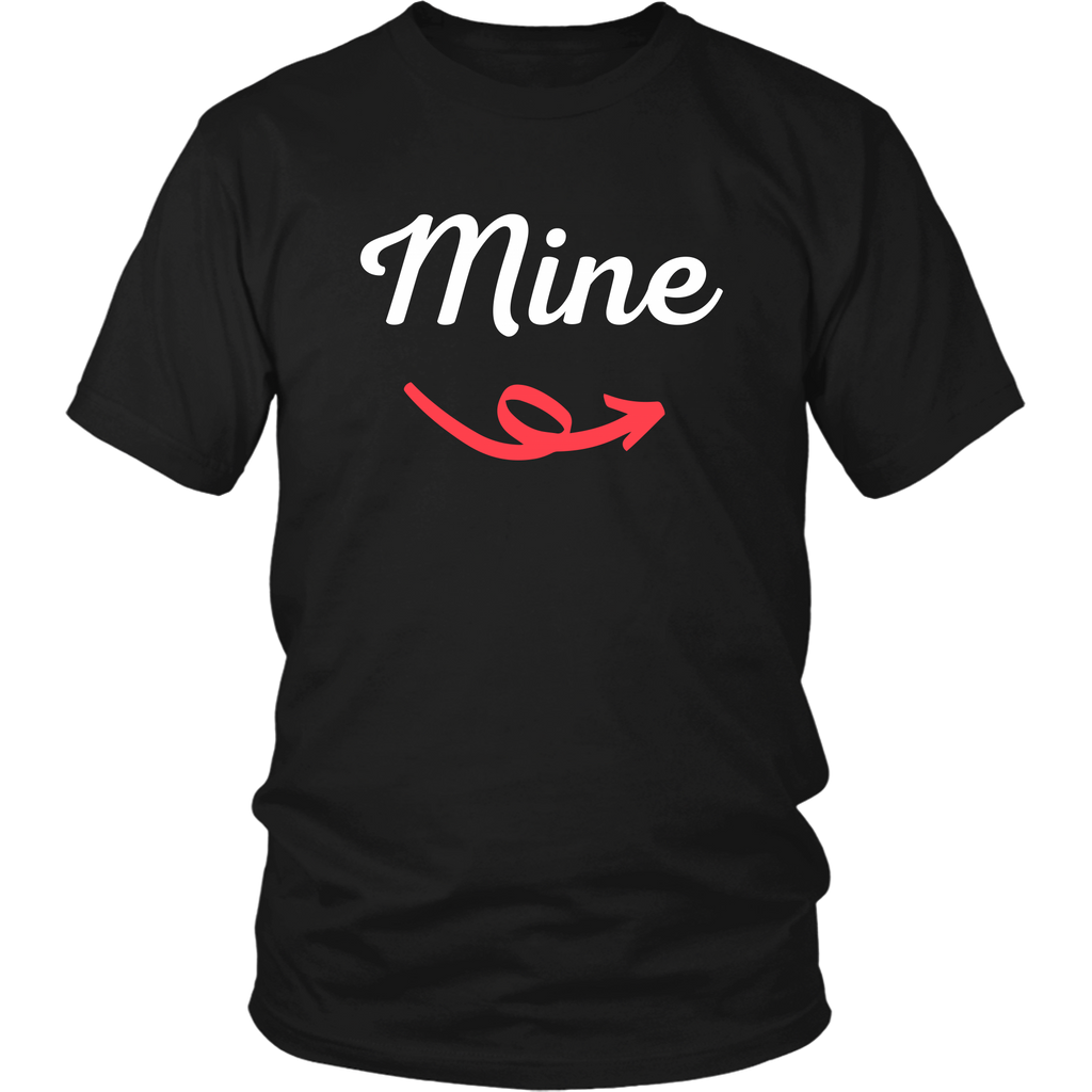 Mine Cute Couple T-Shirt Combo Set