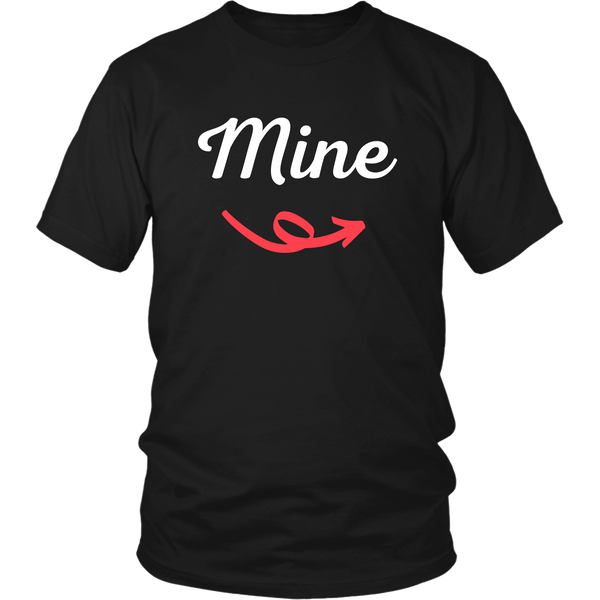 Mine Cute Couple T-Shirt Combo Set