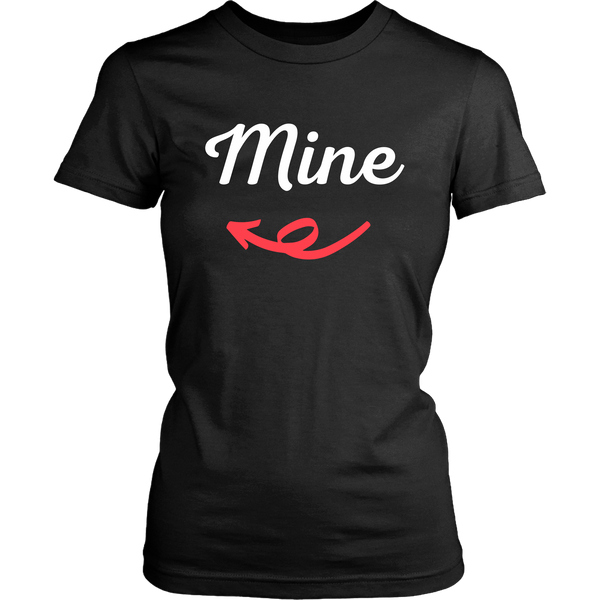 Mine Cute Couple T-Shirt Combo Set