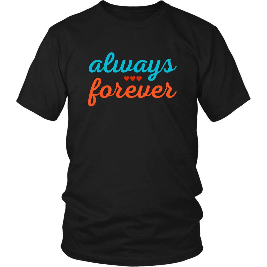 Always Forever and Forever Always Couples T-Shirt Set Combo