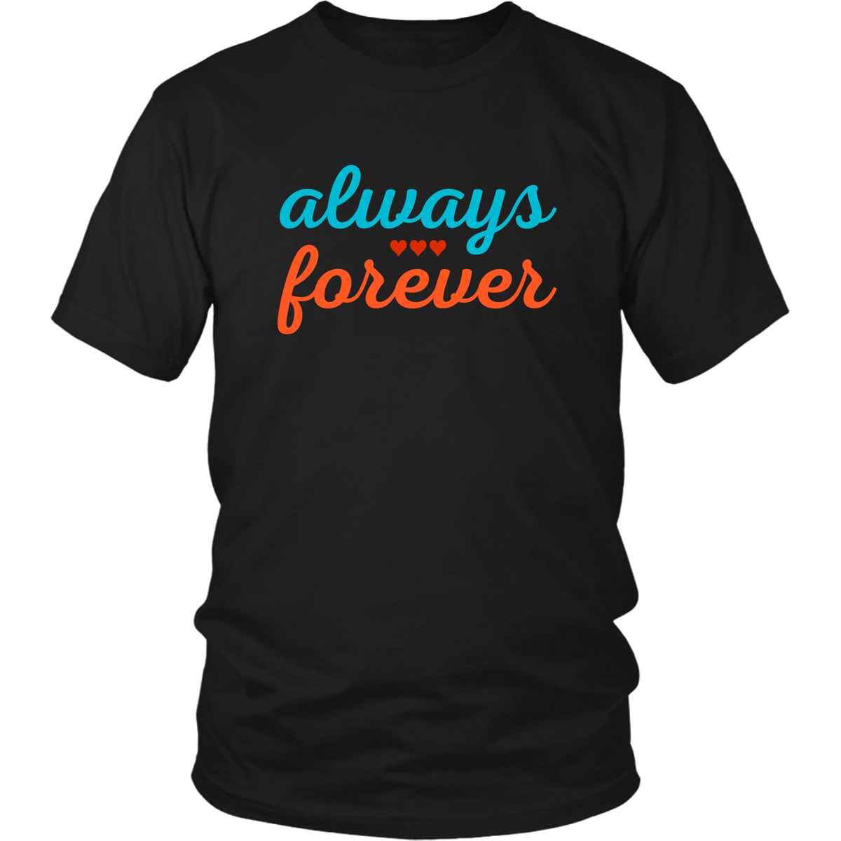Always Forever and Forever Always Couples T-Shirt Set Combo