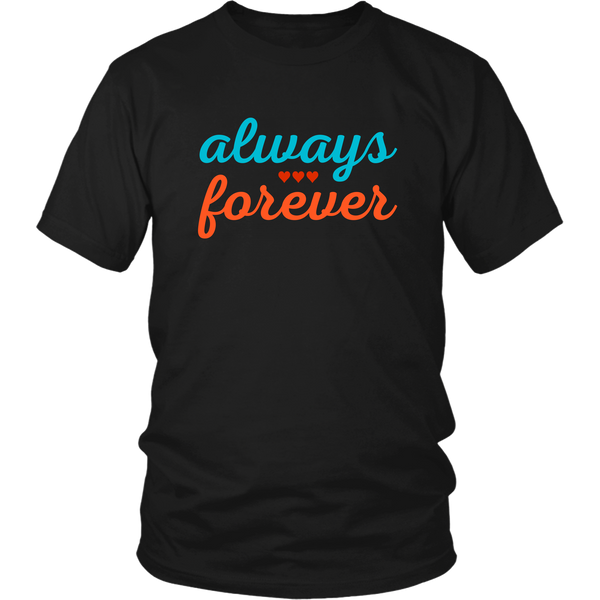Always Forever and Forever Always Couples T-Shirt Set Combo