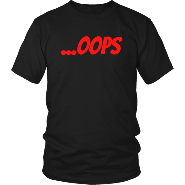 Don't Do It... Oops Funny Couple T-Shirt Set Combo