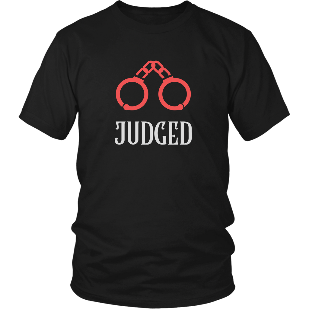 Judge & Judged Funny Couple T-Shirt Set Combo
