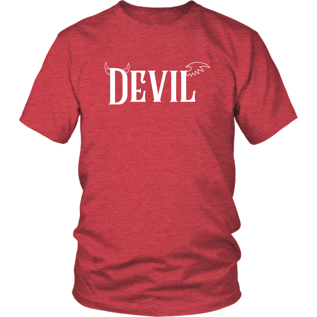 Angel & Devil Couple T-Shirt Set Combo