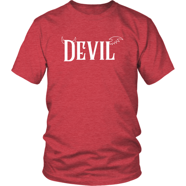 Angel & Devil Couple T-Shirt Set Combo