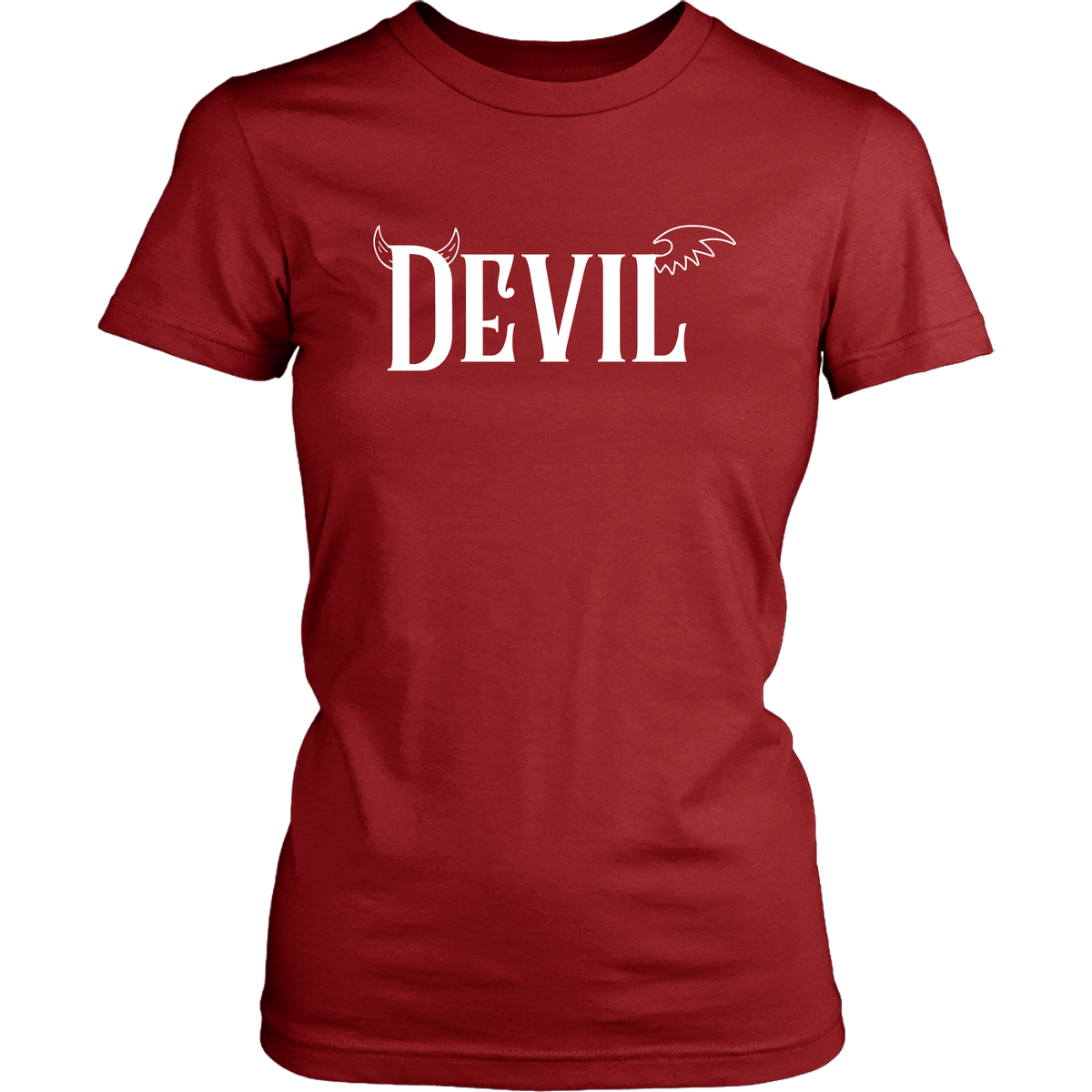 Devil ♀ & Angel ♂ Couple T-Shirt Set Combo